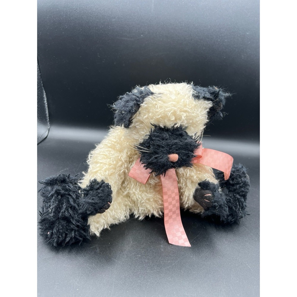 VTG Sneaky P. Snottypuss Cat Gen Yoo Wine Boyds Bean Bag Plush